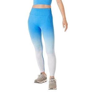 Pink Ombré Active Seamless High Waist Full Length Tights